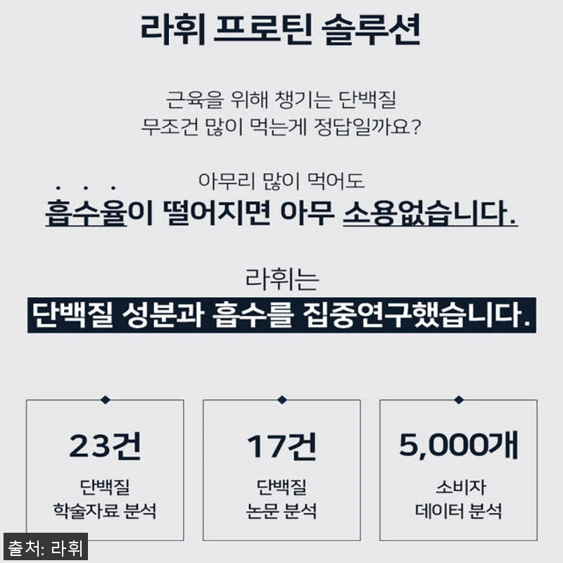 류신 단백질 타블렛 프리미엄 루신 뉴 관련 이미지 3