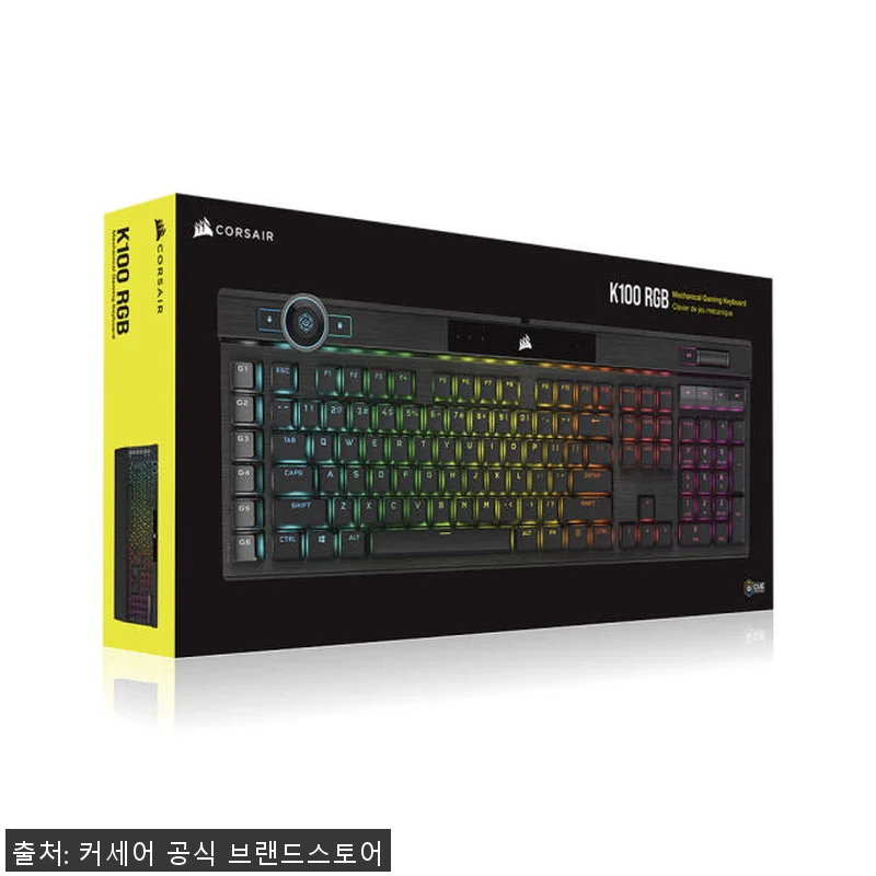 커세어 K100 RGB PBT MX 관련 이미지 4