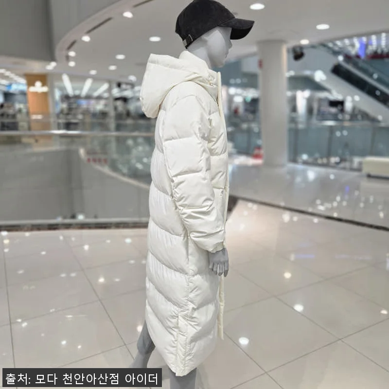 아이더 남녀공용 롱패딩 벤치 다운 자 관련 이미지 5