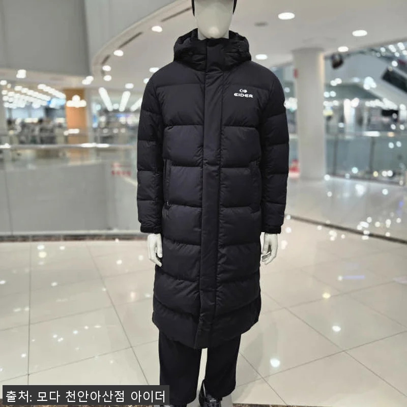 아이더 롱패딩 남녀 공용 벤치 다운 관련 이미지 5