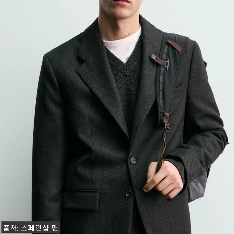 자라 울 트윌 수트 블레이저 X 아론 관련 이미지 5
