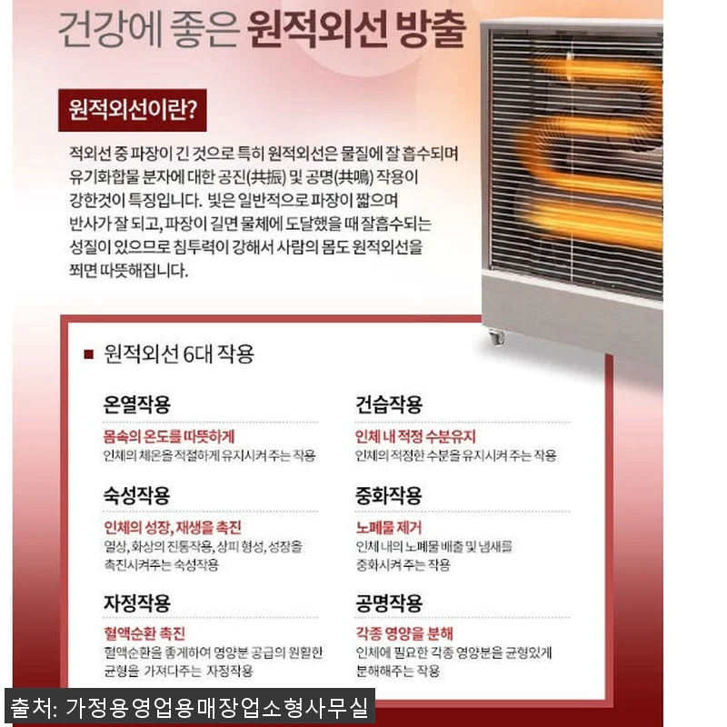 원적외선 난방기 대형 히터 20평형 관련 이미지 6