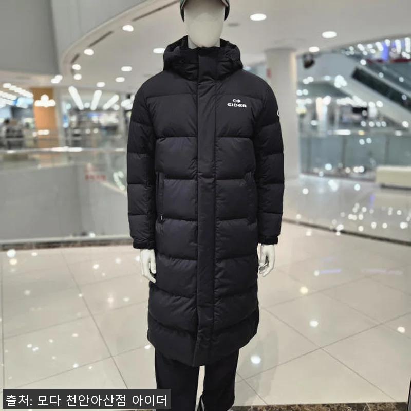 아이더 남녀공용 롱패딩 벤치 다운 자 관련 이미지 6