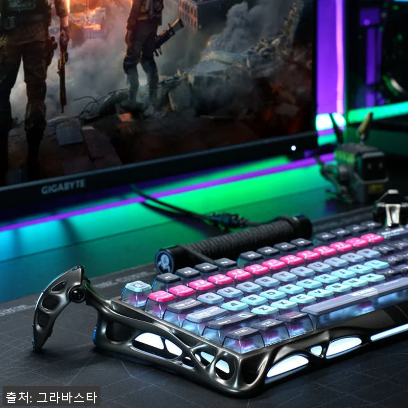 그라바스타 래피드트리거 자석축 키보드 관련 이미지 6