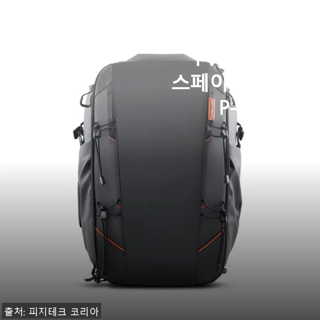 피지테크 원모 FPV 백팩 30L 스페이스 블랙 사용후기: 드론과 카메라 장비 모두 만족스러운 선택