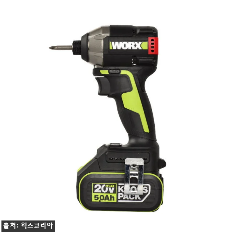 웍스 충전 임팩드라이버 20V 5.0 관련 이미지 1