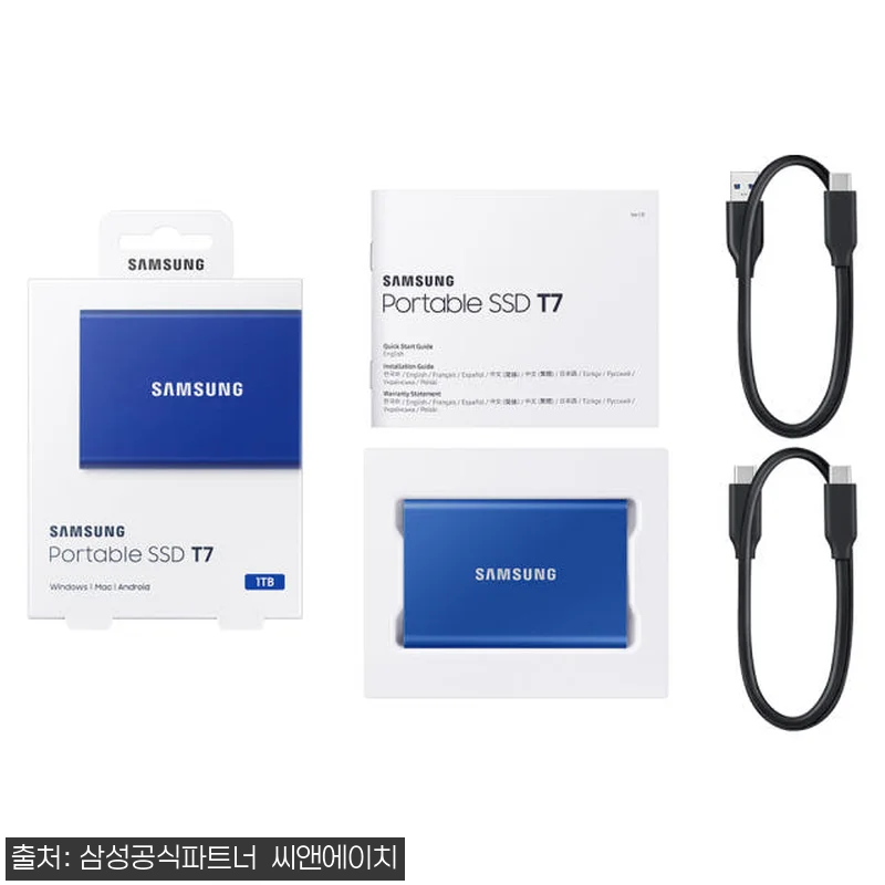 삼성 포터블 외장 SSD T7 1TB 관련 이미지 5