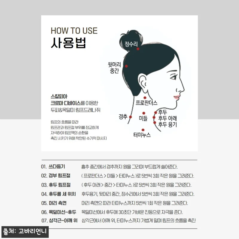 셀비아 스칼피아 크로마 두피마사지기 관련 이미지 6