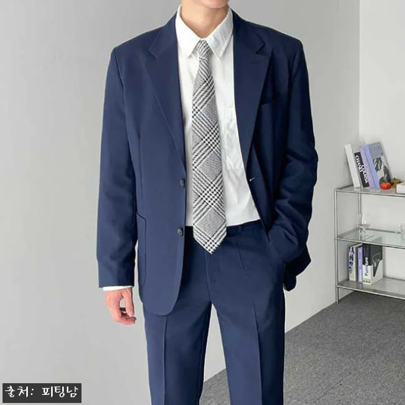 남자 드류 봄 여름 가을 스판 셋업 관련 이미지 8