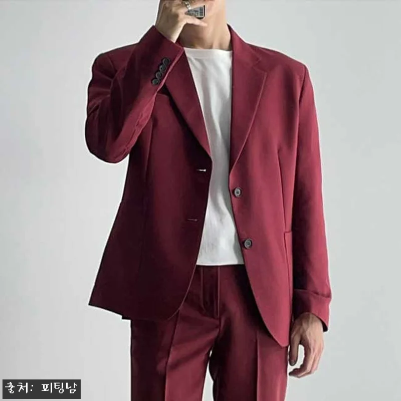 남자 드류 봄 여름 가을 스판 셋업 관련 이미지 9
