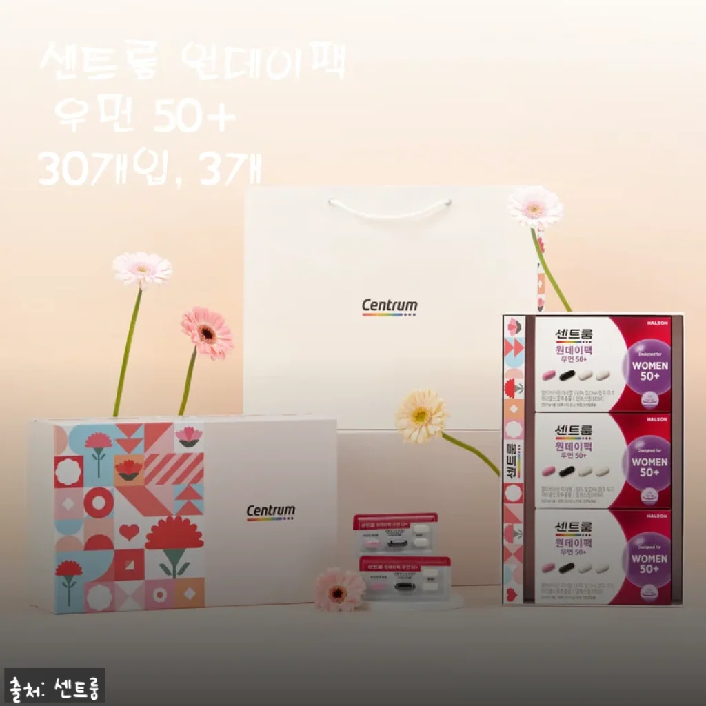 센트룸 원데이팩 우먼 50+ 3박스 사용후기와 구매 꿀팁