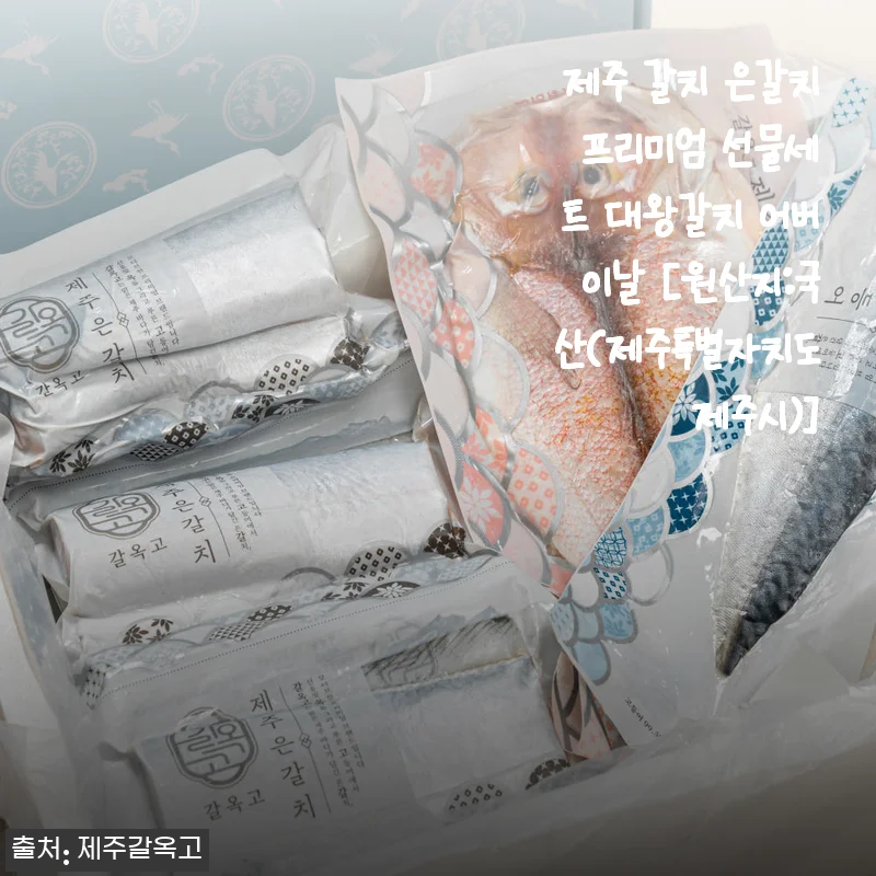 제주 갈치 은갈치 프리미엄 선물세트 사용후기: 직접 경험한 신선함과 맛의 감동