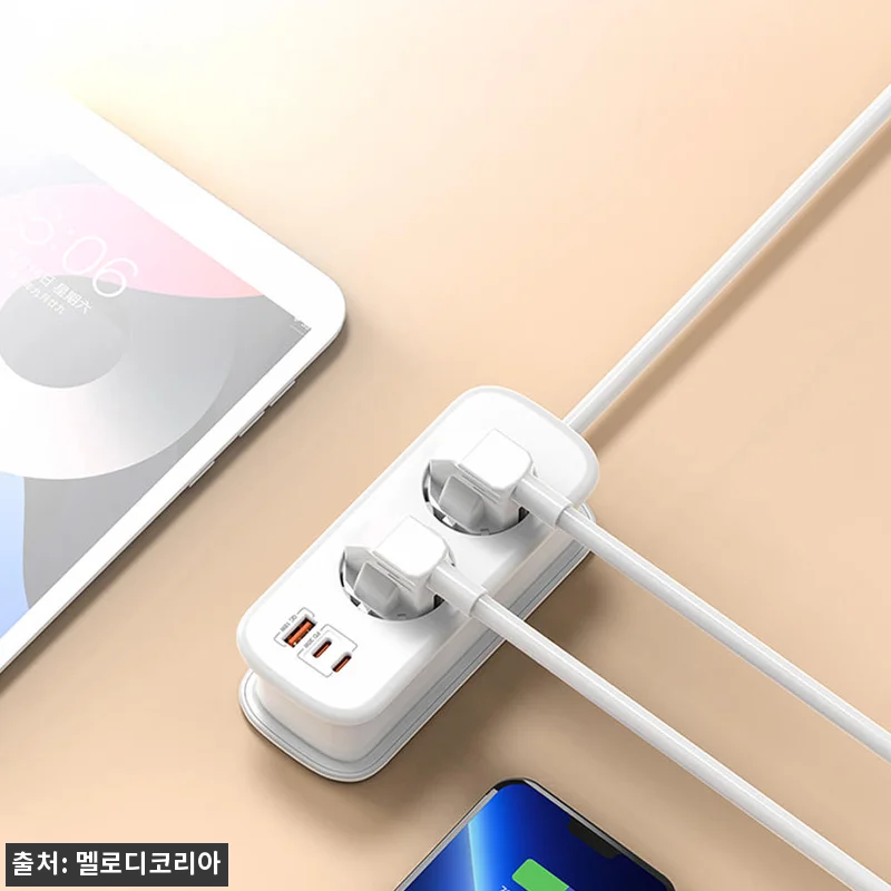 N배송 수피 일체형 여행용 멀티탭 어 관련 이미지 3
