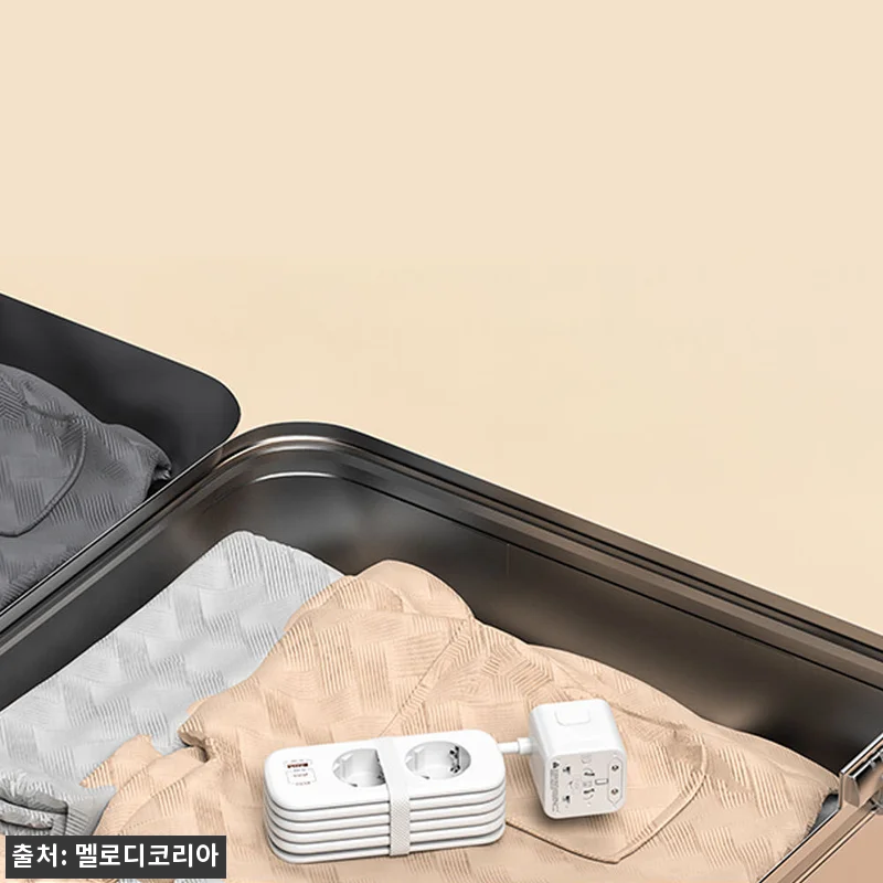 N배송 수피 일체형 여행용 멀티탭 어 관련 이미지 4