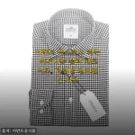 다림질 필요 없는 셔츠 찾다가 남편 출근복으로 딱 정착했어요 (어반트 옥스포드 히든 버튼다운 블랙 체크)