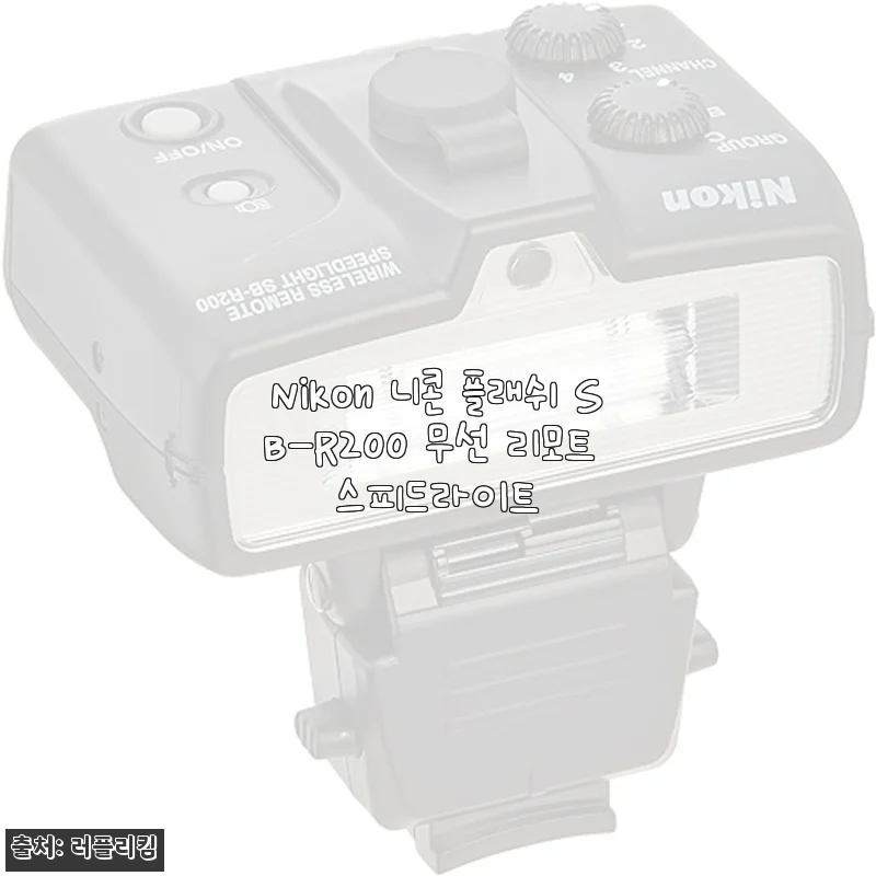 초봄 야경 촬영 시작하며 니콘 플래쉬 SB-R200 들여놓은 후기