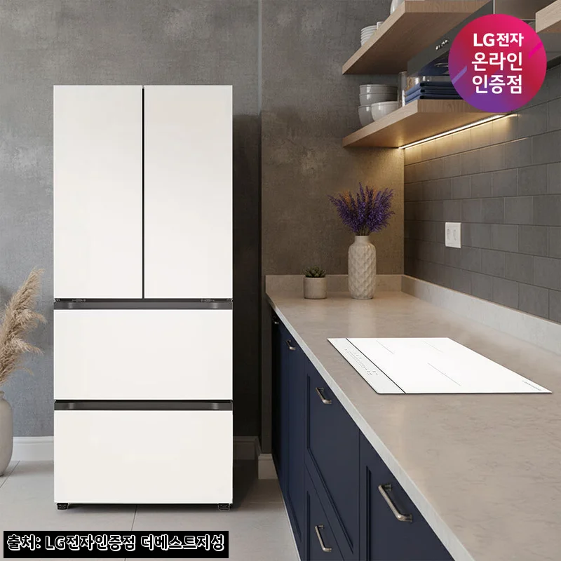 LG 디오스 오브제컬렉션 김치톡톡+인덕션 Z408MEEF23 BEI3QKHLOE 찐후기, 주방 한 번에 바꾸기 좋은 구성