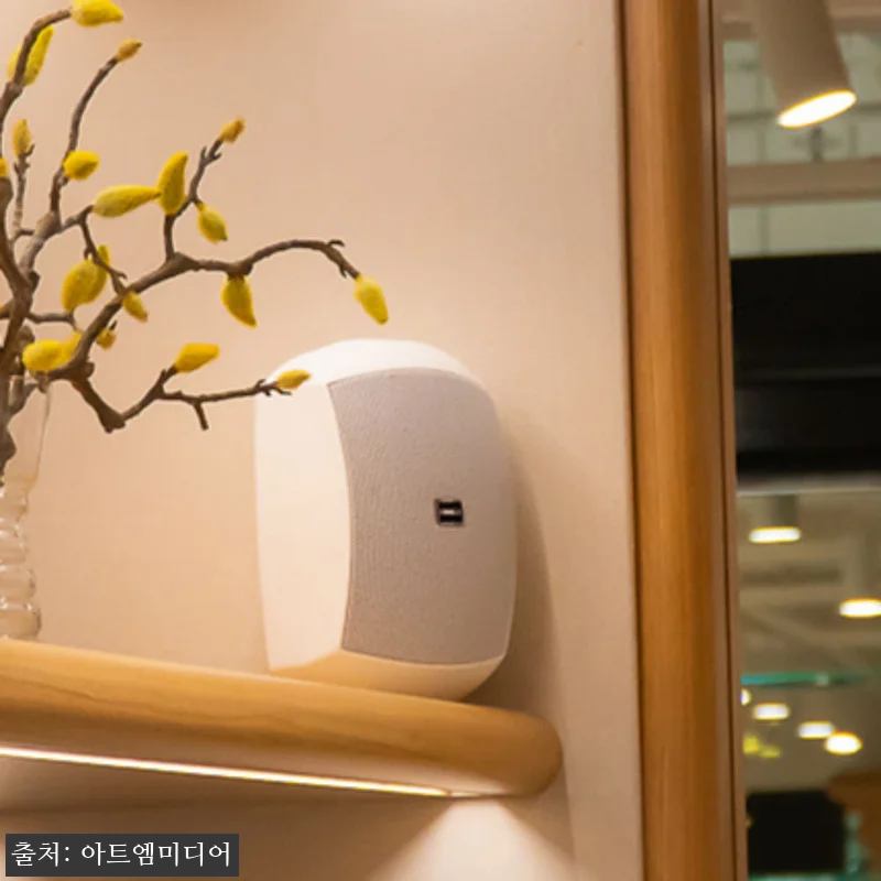매장용 카날스 카페스피커 벽걸이 북쉘 관련 이미지 1