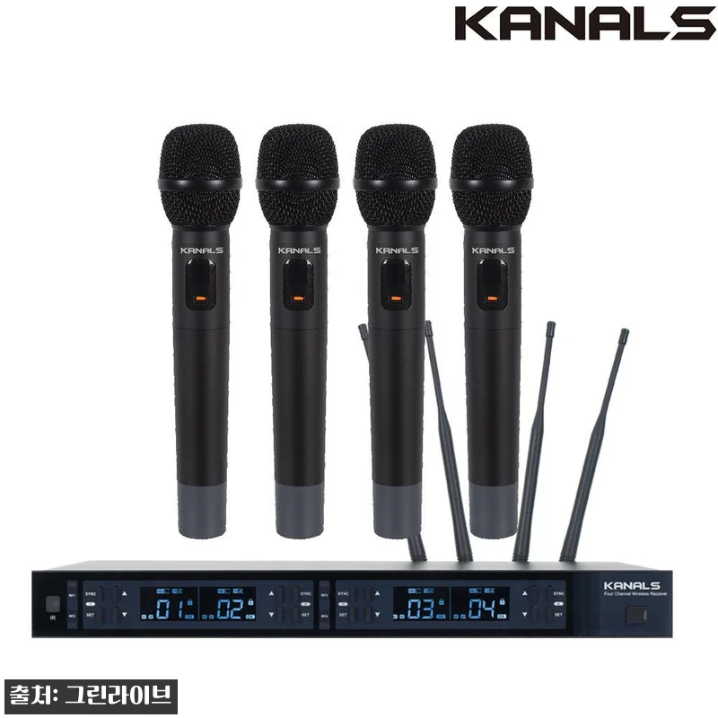 카날스 무선마이크 MW-4000 4채 관련 이미지 1