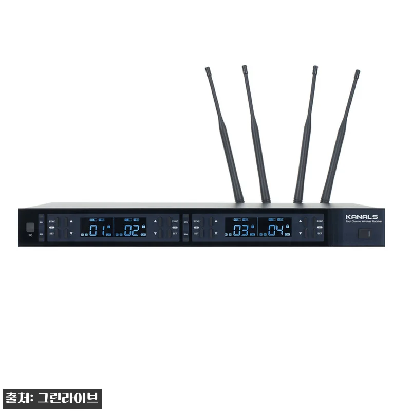 카날스 무선마이크 MW-4000 4채 관련 이미지 2