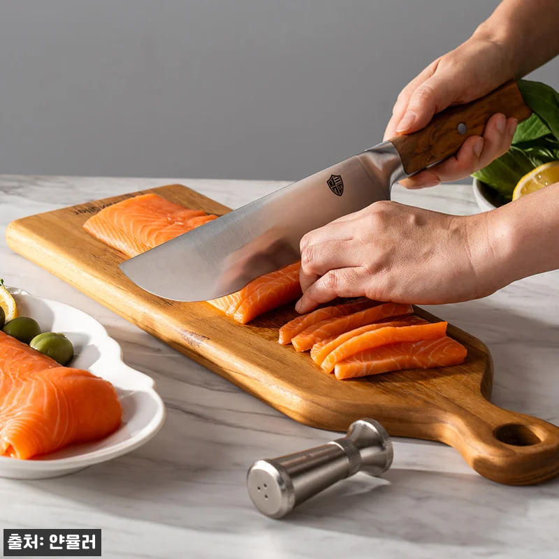 얀뮬러 올리브우드 주방 부엌 칼 3종 관련 이미지 3