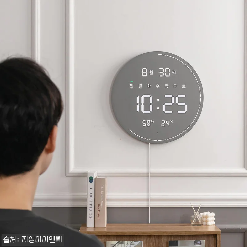 플라이토 빅문 42cm LED 벽시계 관련 이미지 4