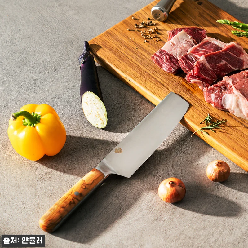 얀뮬러 올리브우드 주방 부엌 칼 3종 관련 이미지 4