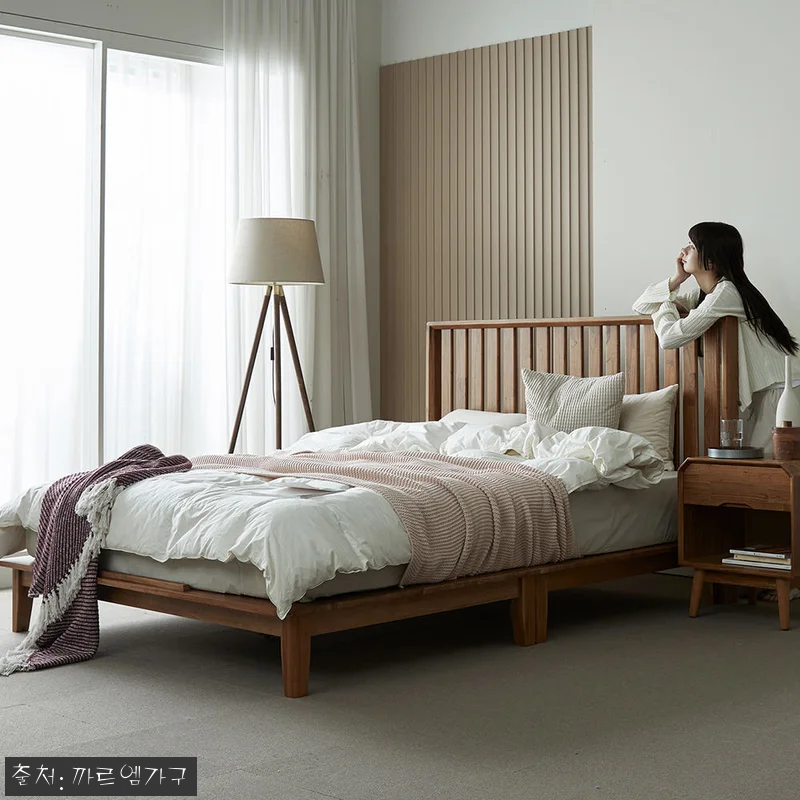 까르엠가구 루버린 침대 프레임 매트리 관련 이미지 5