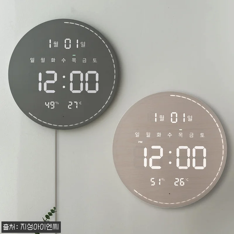 플라이토 빅문 42cm LED 벽시계 관련 이미지 6