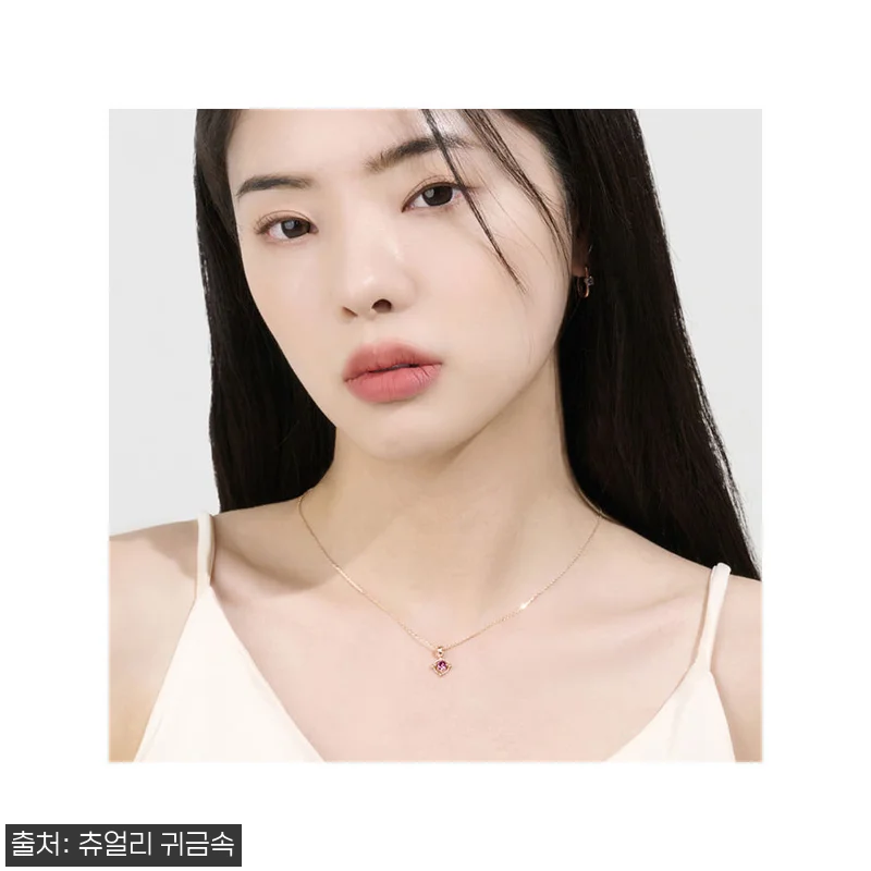 14K 18K 7월탄생석 루비목걸이, 관련 이미지 8