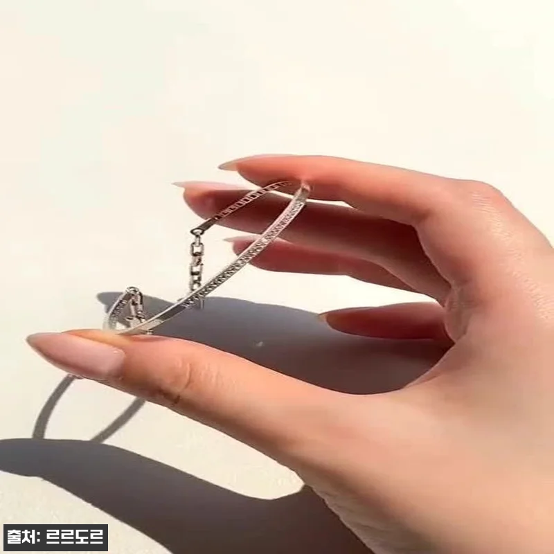 14K 뱅글 팔찌 텐션 꼬냑 큐빅 체 관련 이미지 10