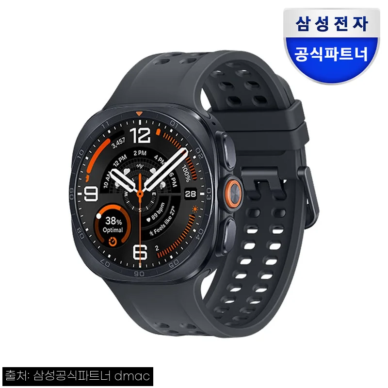 삼성 갤럭시 워치 울트라2 47mm LTE 티타늄 그레이, 강화유리 2매 패키지 찐후기! 고가여도 선택 이유가 분명한 이슈템