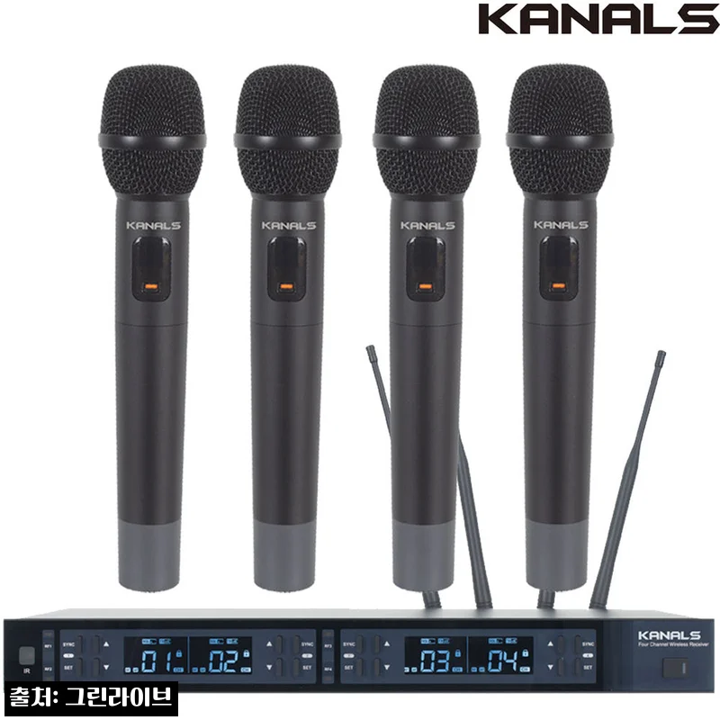 카날스 무선마이크 MW-4000 4채널, 강의·공연·교회용으로 눈여겨볼 만한 이유