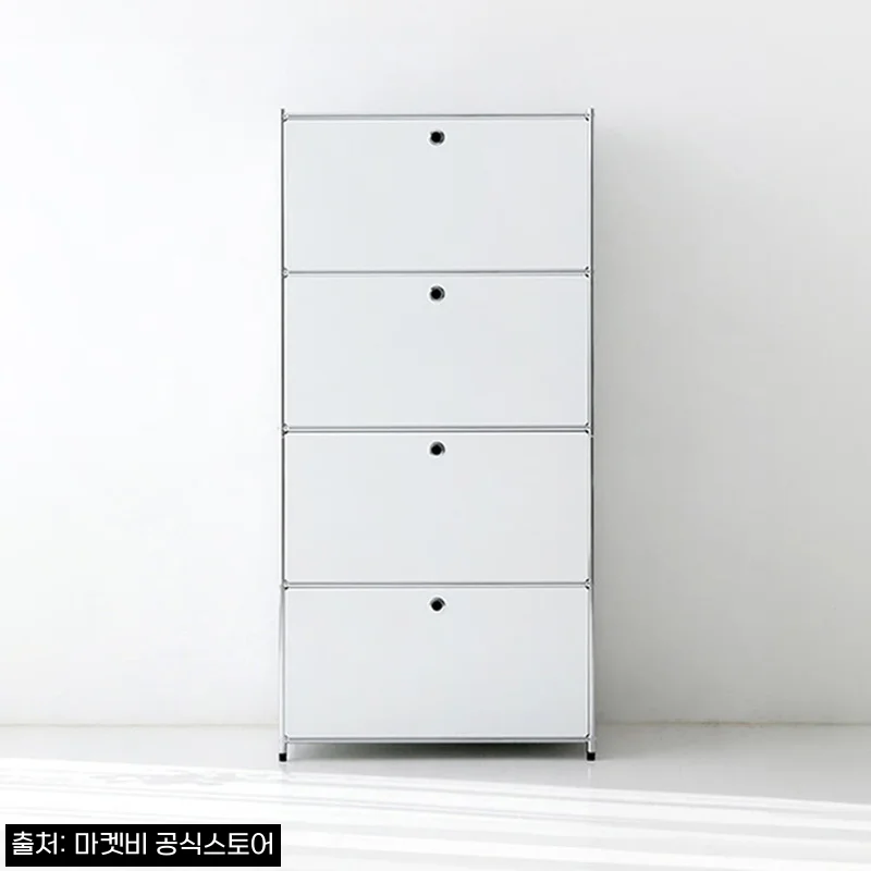 심플리 수납장 BC100 77x40x158 4단 화이트, 큰 수납장 찾을 때 체크한 구매 포인트