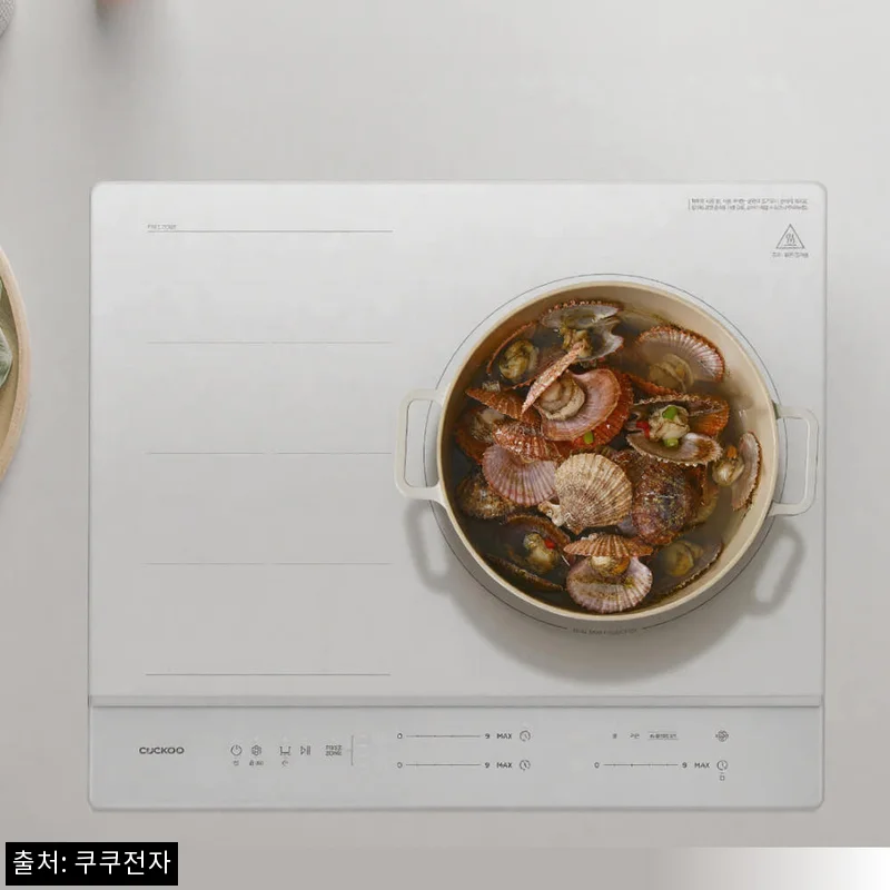 쿠쿠 프리존 AI 인덕션 화이트 3구 CIR-GSNL301FW, 60% 할인 확인한 구매 전 체크 후기