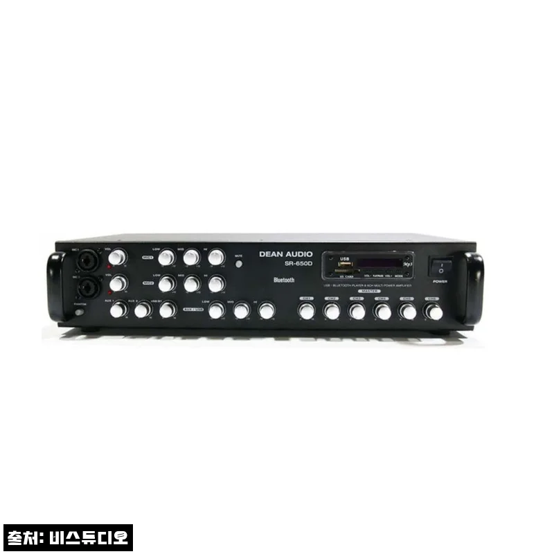 DEAN AUDIO SR-650D 900W 6채널 블루투스 매장 앰프, 카페 음향장비 알아볼 때 체크한 구매 포인트