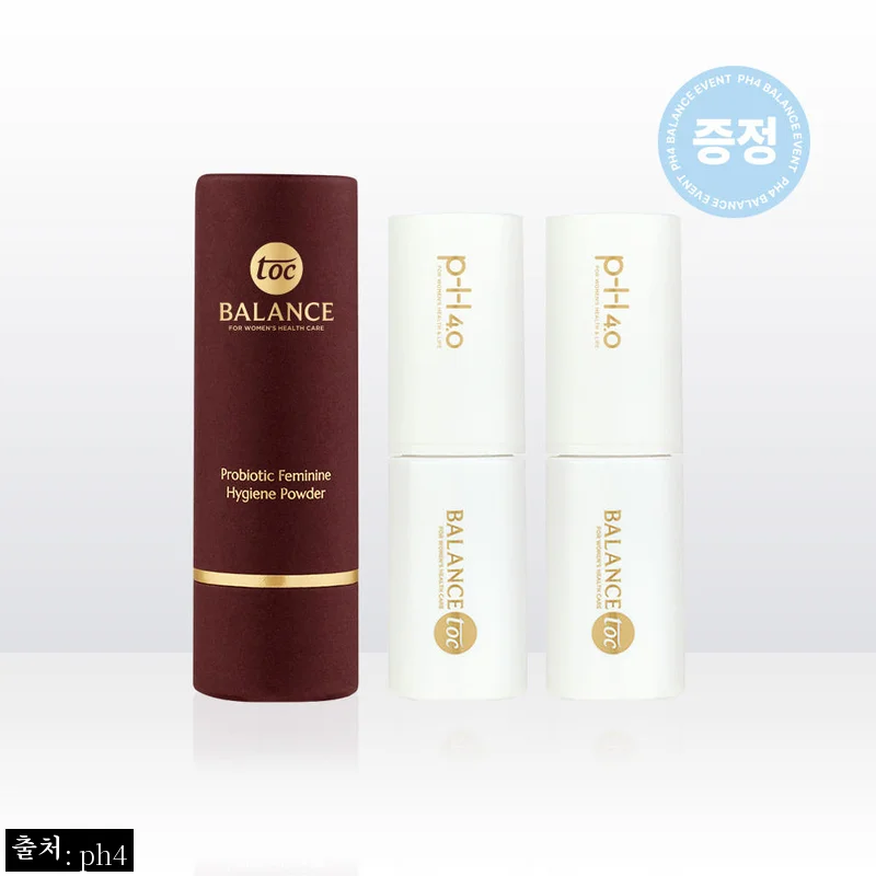 pH4 밸런스톡 6.5g 2개, 씻기만 하던 Y존 케어를 바꾸는 생유산균 파우더 체크 후기