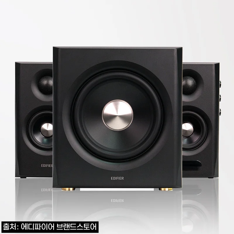 EDIFIER S355DB 2.1채널 150W 블랙, 우퍼 사운드가 궁금했다면 주목할 만한 스피커