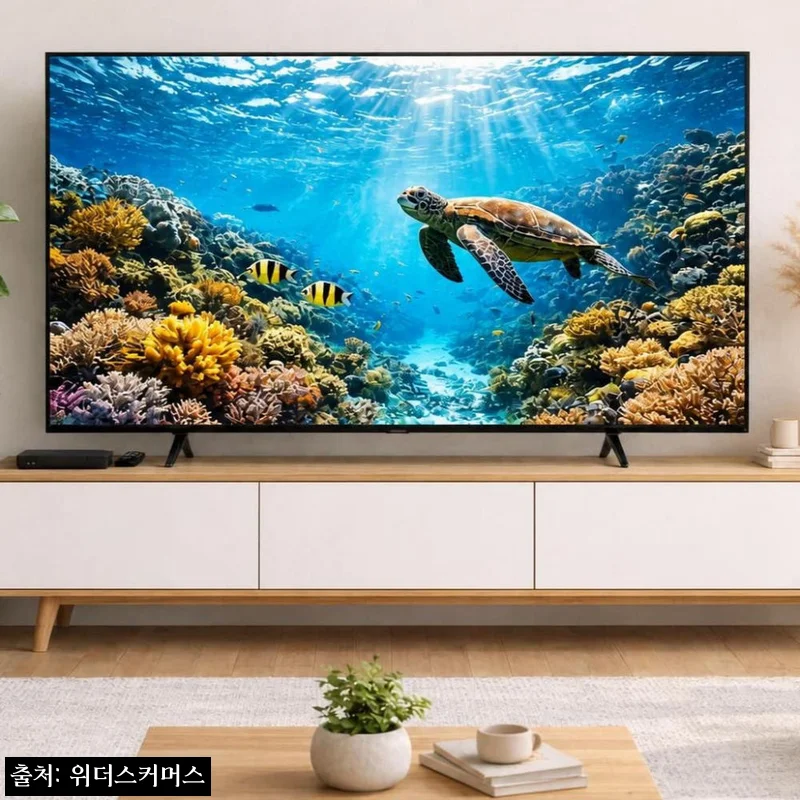 삼성 야호~ TV 2026 4K UHD 스마트 Biz TV 55인치 스탠드, 큰 화면 찾았다면 눈여겨볼 만한 이유
